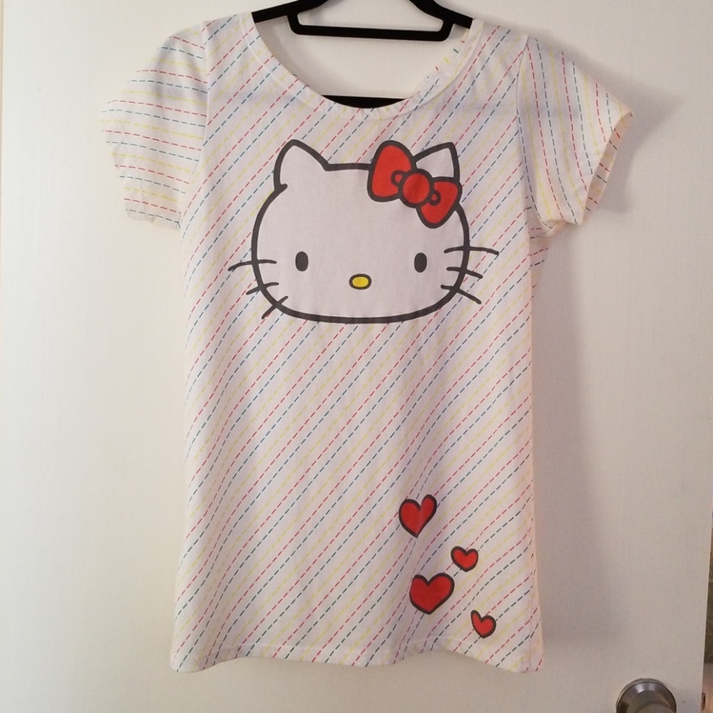 Hello Kitty Open Back Tee